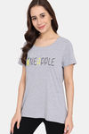 Rosaline Bloom Fest Knit Cotton Top (Pack of 2) -  Green Grey — thumbnail 3
